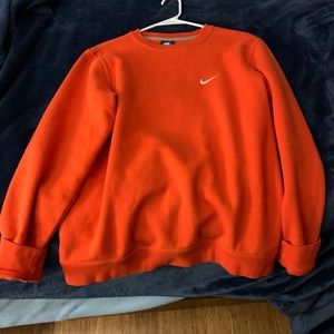 Orange Nike Sweatshirt size M